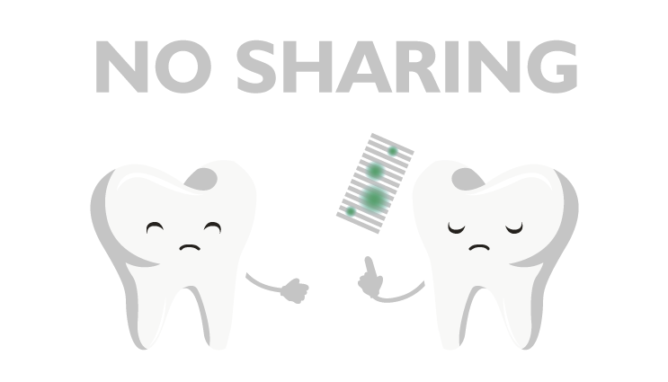 never share your brush
